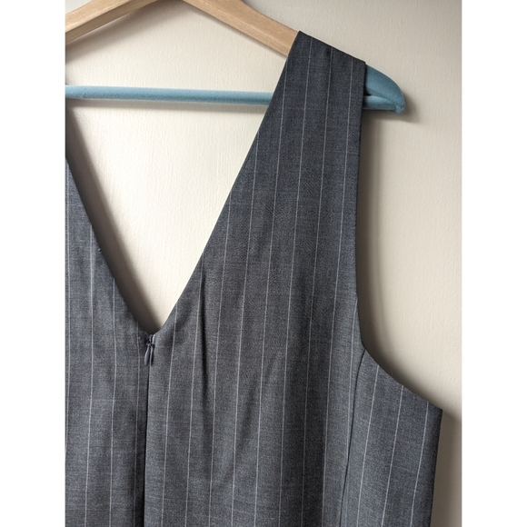 NWT Frank And Oak Pinstriped Dress - Picture 4 of 5